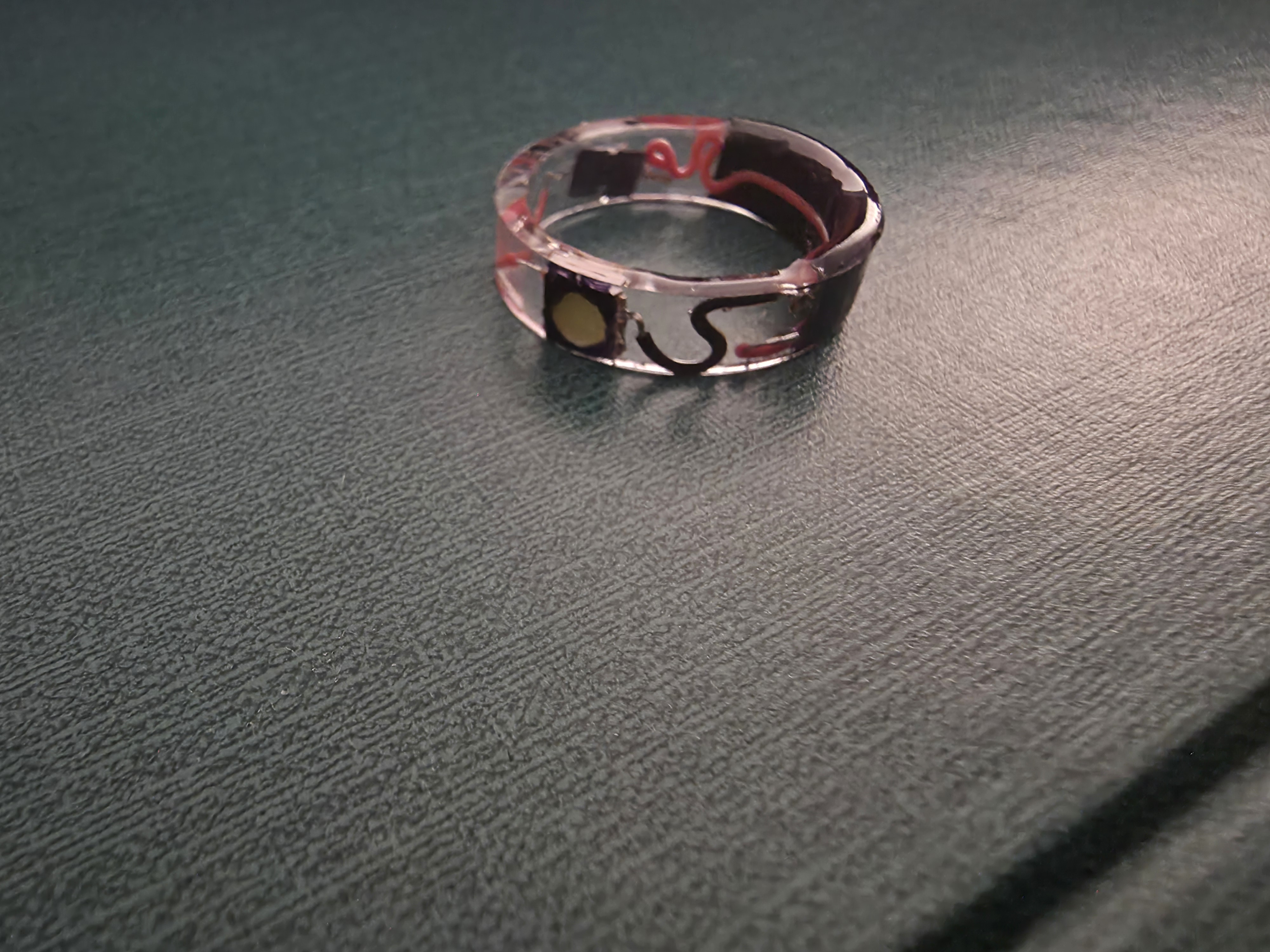 Light Ringz Prototype No. 3 — The Slim, thinnest prototype with embedded LED